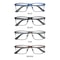 ZENOTTIC Mens Titanium Alloy Square Optical Glasses Frames 1
