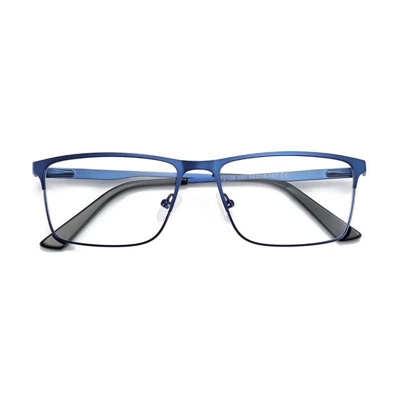 ZENOTTIC Mens Titanium Alloy Square Optical Glasses Frames 6