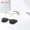 KANSEPT Womens 2In1 Magnetic Polarized Sunglasses And Cat Eye Optical Frame Set 0