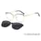 KANSEPT Womens 2In1 Magnetic Polarized Sunglasses And Cat Eye Optical Frame Set 10