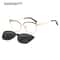 KANSEPT Womens 2In1 Magnetic Polarized Sunglasses And Cat Eye Optical Frame Set 4