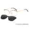 KANSEPT Womens 2In1 Magnetic Polarized Sunglasses And Cat Eye Optical Frame Set 6