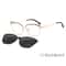 KANSEPT Womens 2In1 Magnetic Polarized Sunglasses And Cat Eye Optical Frame Set 7