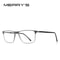 MERRYS DESIGN Mens Titanium Alloy Ultralight Square Optical Frames 10