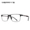 MERRYS DESIGN Mens Titanium Alloy Ultralight Square Optical Frames 12