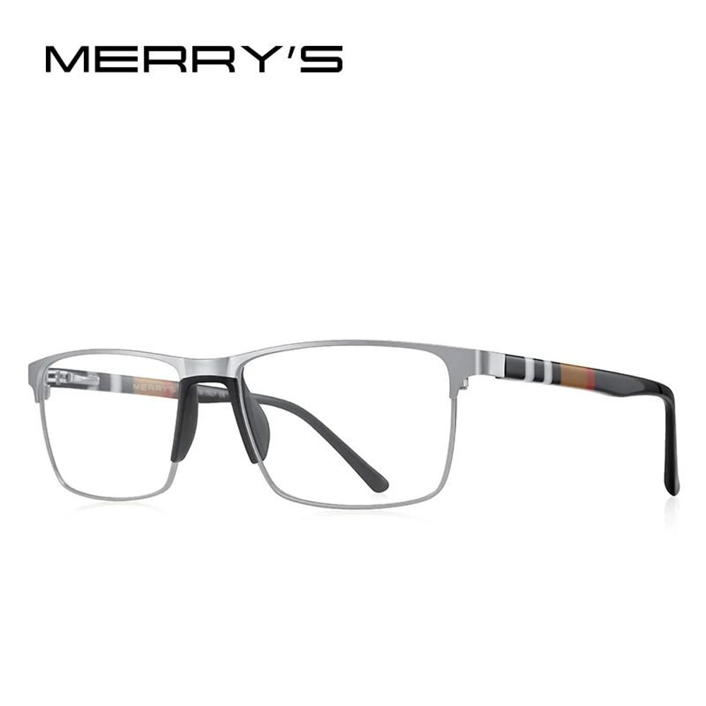 MERRYS DESIGN Mens Titanium Alloy Ultralight Square Optical Frames 13