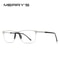 MERRYS DESIGN Mens Titanium Alloy Ultralight Square Optical Frames 8