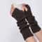 Unisex Crochet Fingerless Long Gloves And Knit Arm Warmers 3