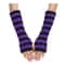 Gothic Striped Fingerless Arm Warmers Harajuku Y2K Knit Sleeves 2