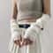 Elegant LaceTrimmed Knitted Arm Warmers Lolita Harajuku Style 3