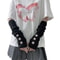 Elegant LaceTrimmed Knitted Arm Warmers Lolita Harajuku Style 8