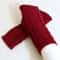 Womens Stylish TwistPattern Hand Warmers Faux Wool Fingerless Gloves 12
