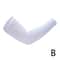 Mens Plus Size Ice Silk Sunscreen Sleeves UV Protection Arm Covers 7