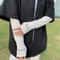 Mens Large Size Japanese Ice Silk Sun Protection Sleeves Summer UV Arm Covers 2