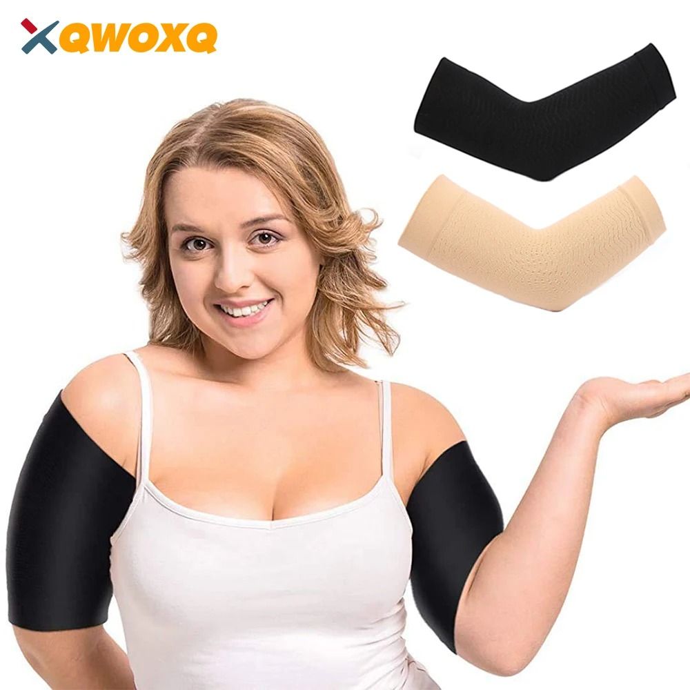 Womens Arm Slimming Shaper Wrap And Upper Arm Compression Sleeves 0