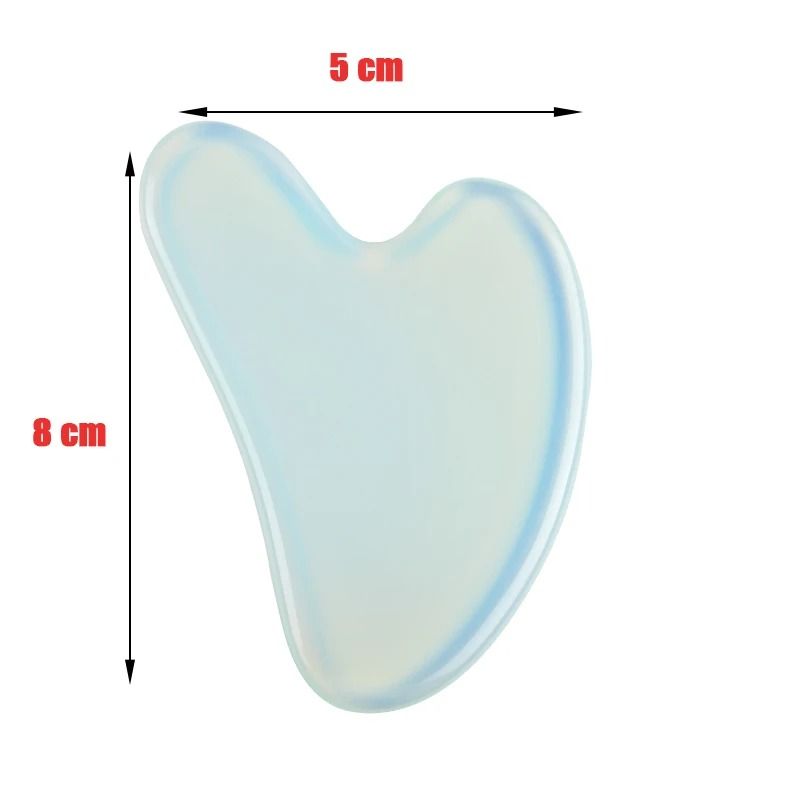 Natural Jade Gua Sha Stone Facial Lifting And Gouache Scraper Tool 9