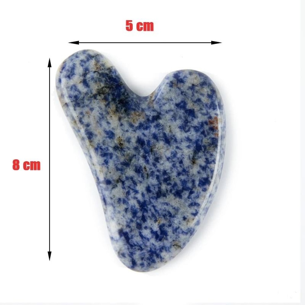 Natural Jade Gua Sha Stone Facial Lifting And Gouache Scraper Tool 7