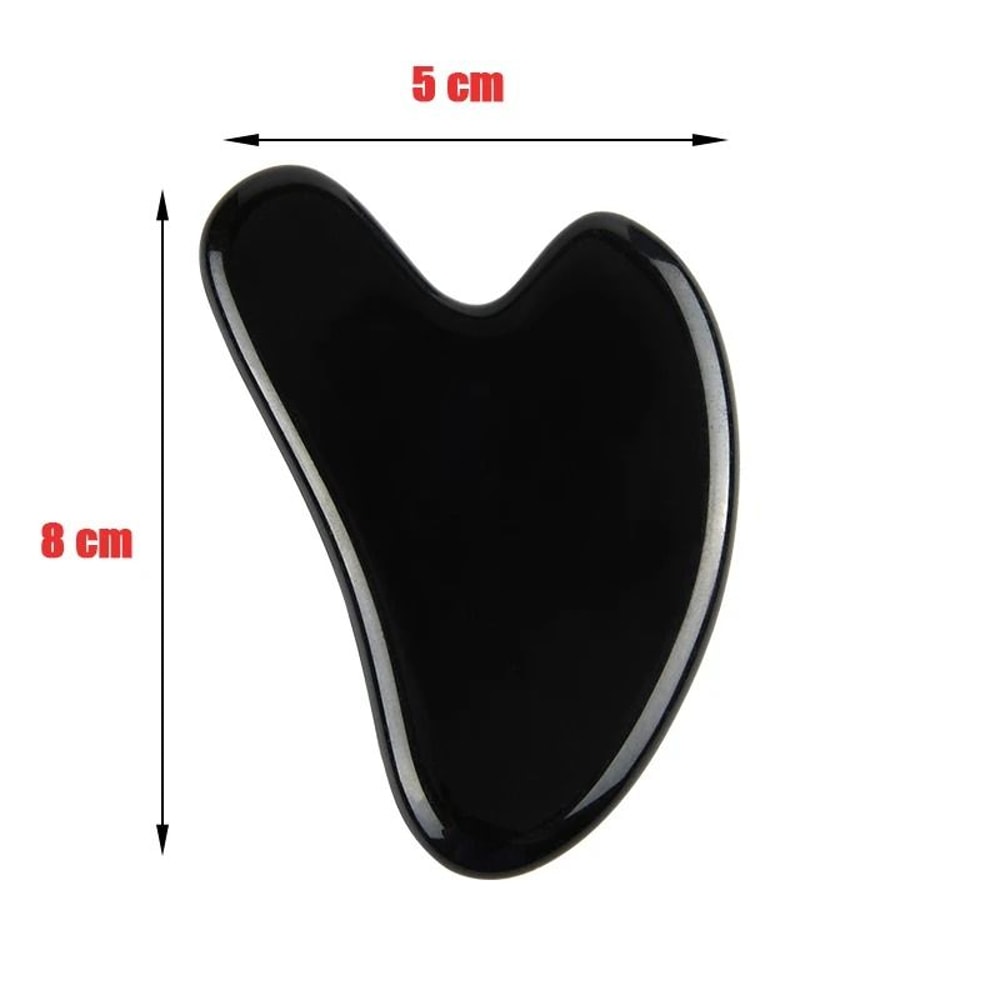 Natural Jade Gua Sha Stone Facial Lifting And Gouache Scraper Tool 8