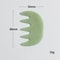 Natural Jade Scalp Comb And Facial Gua Sha Scraping Board 13