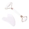 Natural Resin Facial Roller And HeartShaped Gua Sha Scraper Set 0