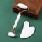 Natural Resin Facial Roller And HeartShaped Gua Sha Scraper Set 2