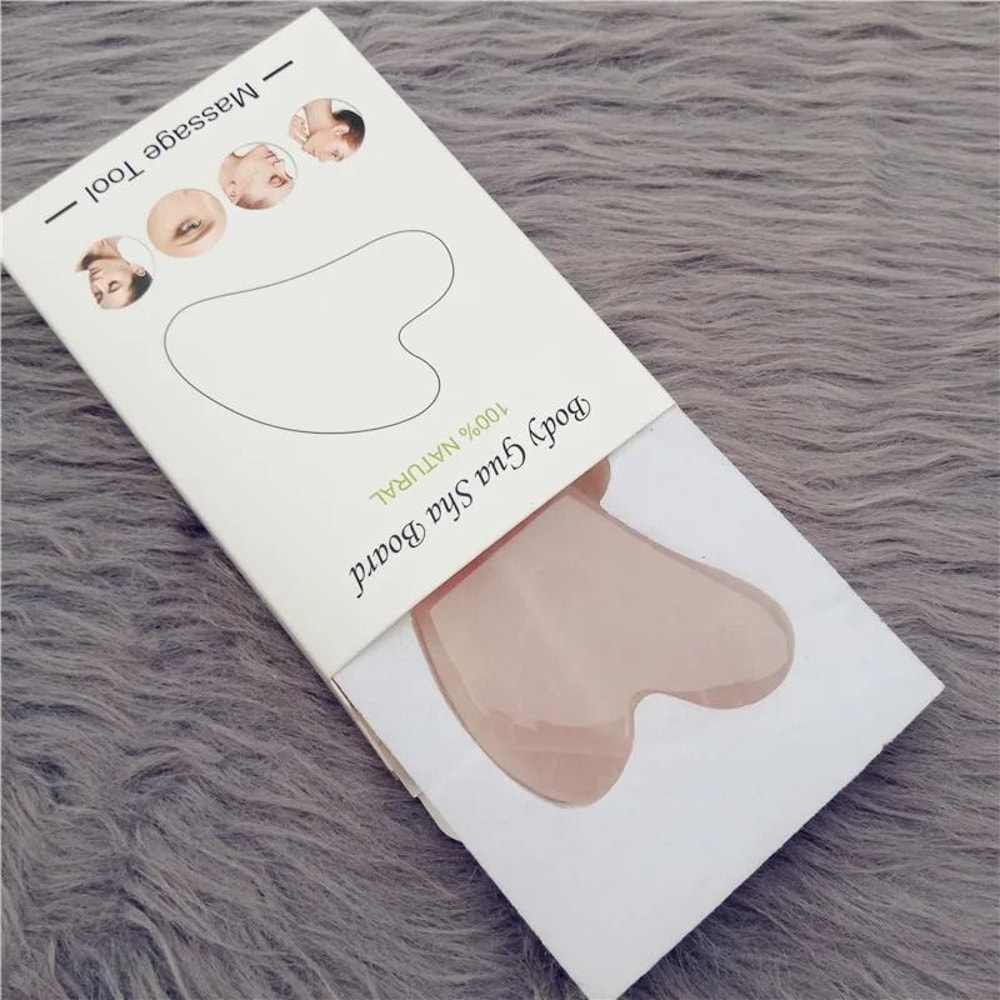 HighQuality Quartz Jade Facial Roller And Gua Sha AntiAging Set 1