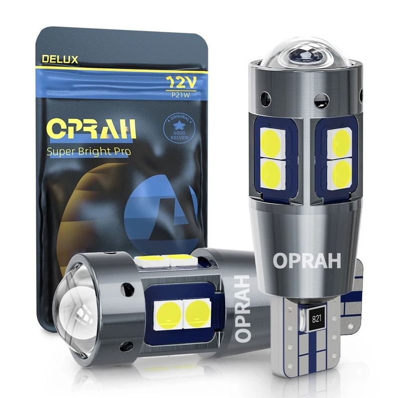 HighQuality W5W T10 LED CANBUS ErrorFree Interior Car Bulbs 2Pack 0