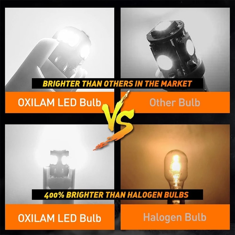 10x CANBUS T10 W5W LED Signal Parking Bulbs For MercedesBenz 5