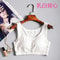 Womens Modal Wireless Sports Camisole Integrated Chest Pad Crop Vest 11