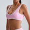 Womens Splicing Sport Bra Breathable Fitness Tank Yoga Crop Top 6