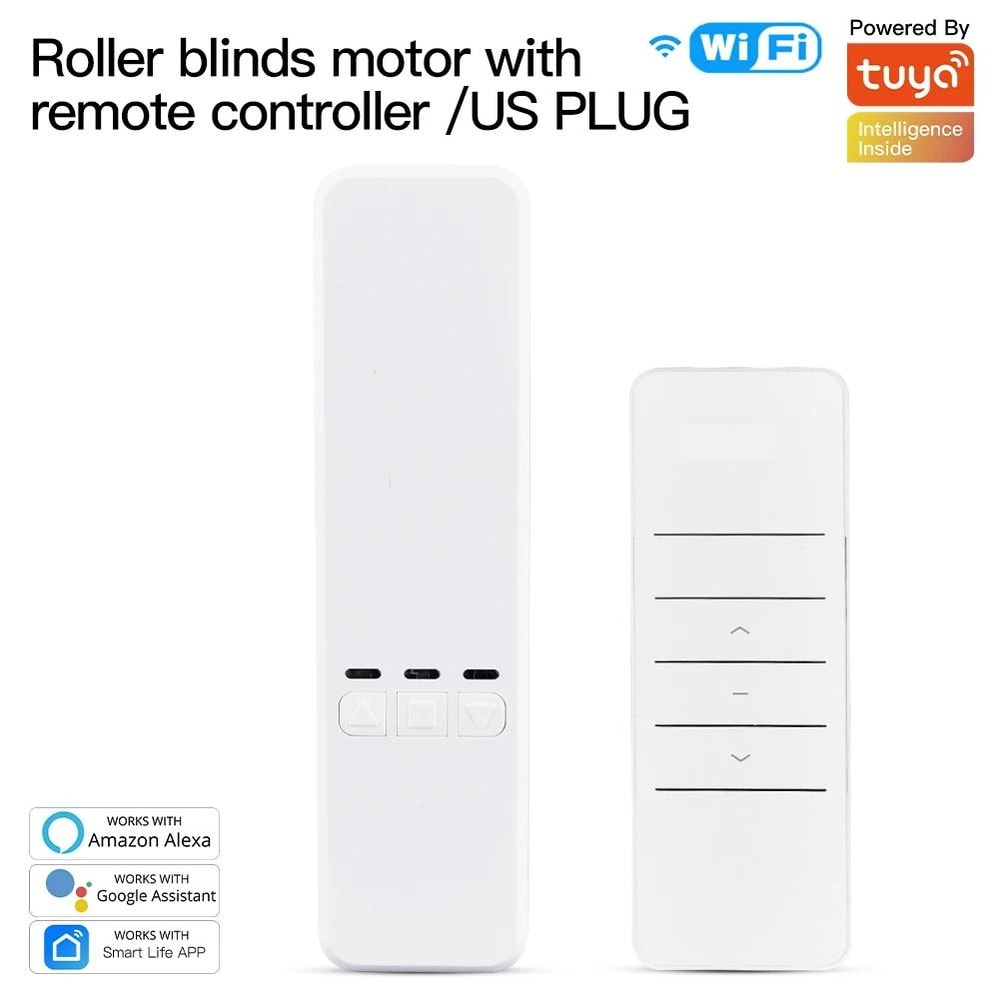 MOES Tuya WiFi Smart Chain Roller Blinds Motor App RF Remote Drive Kit 8
