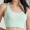 Womens HighStrength CrossBack Sport Bra Solid Color Fitness Yoga Top 18