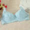 Elegant Lace FullCup PushUp Bra Summer Thin Breathable Underwire Lingerie 9