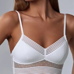 sexy lace u-shaped backless bra - wireless ultra-thin invisible lingerie