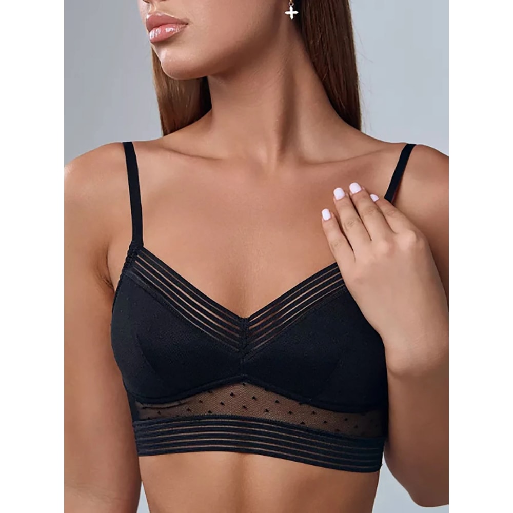 Sexy Lace UShaped Backless Bra Wireless UltraThin Invisible Lingerie 7