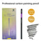 Professional 10Piece Charcoal Graphite Sketching Set Premium Artist Grade 8