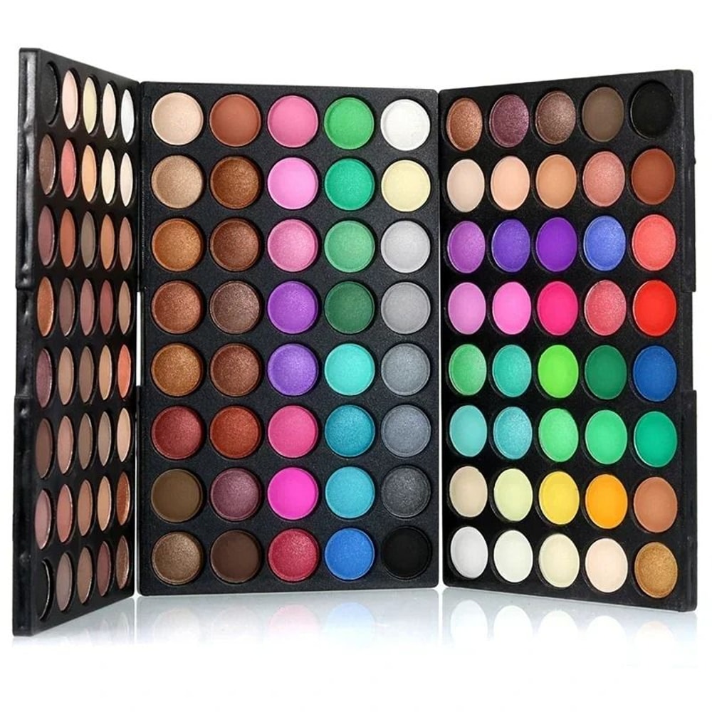 Master 120Color Glitter Matte Eyeshadow Palette Professional Nude Shine Kit 1