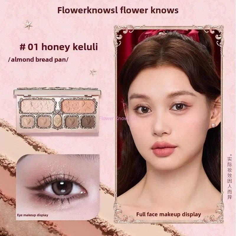 Flower Knows Strawberry Cupid Collection AllinOne Facial Complexion Palette 4