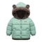 Childrens Thick Fleece Hooded Jacket Winter Cashmere Padded Outerwear 5