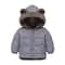 Childrens Thick Fleece Hooded Jacket Winter Cashmere Padded Outerwear 7