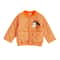 Infant Halloween Quilted Jacket Pumpkin Ghost Print Toddler Outerwear 4