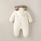 2025 Newborn Winter Snowsuit VelvetLined Thermal Jumpsuit Romper 2