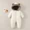 2025 Newborn Winter Snowsuit VelvetLined Thermal Jumpsuit Romper 3