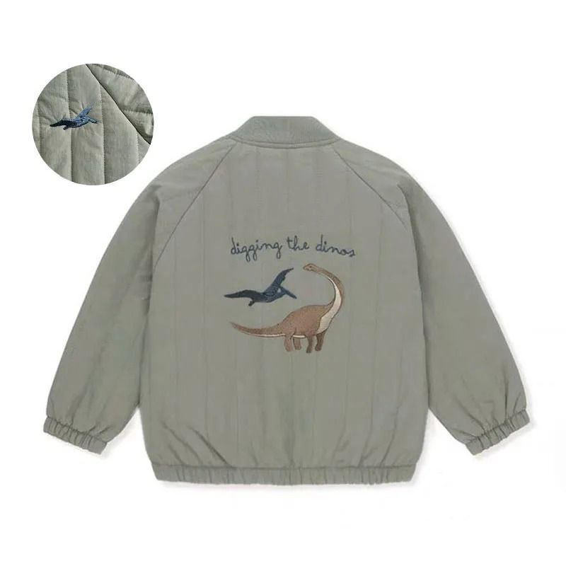Toddler Boutique Embroidery Fleece Jacket Kids Spring Autumn Cotton Outerwear 10