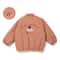 Toddler Boutique Embroidery Fleece Jacket Kids Spring Autumn Cotton Outerwear 6