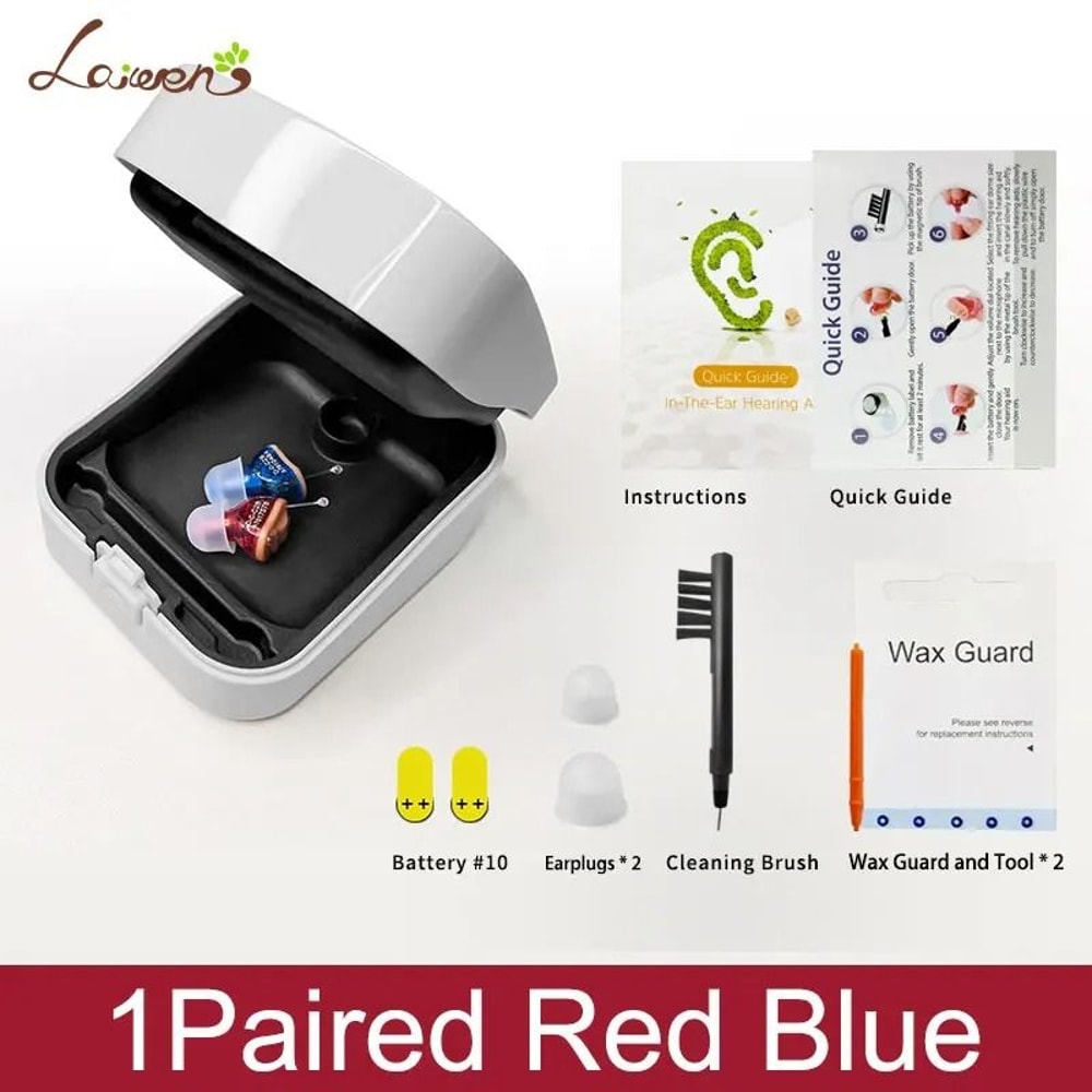 Invisible Wireless Mini CIC Hearing Aid Adjustable Sound Amplifier For Severe Loss 13