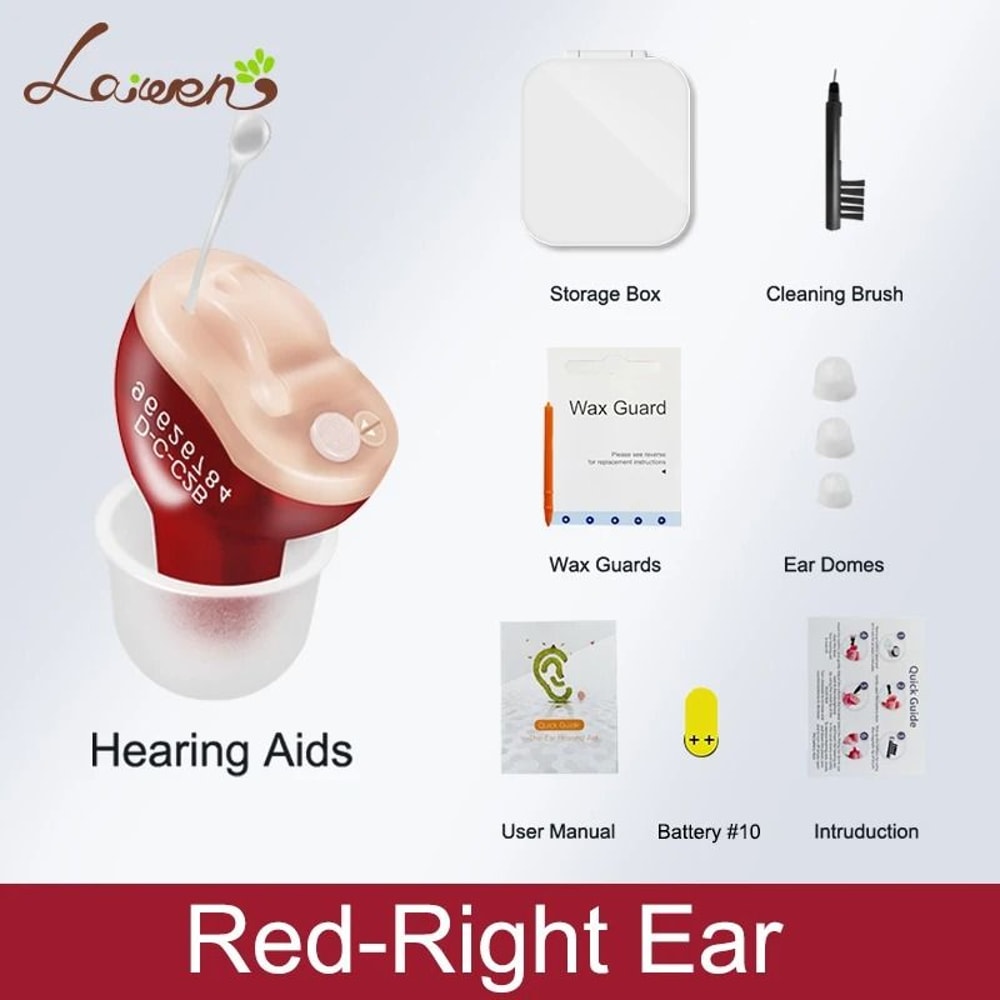Invisible Wireless Mini CIC Hearing Aid Adjustable Sound Amplifier For Severe Loss 14