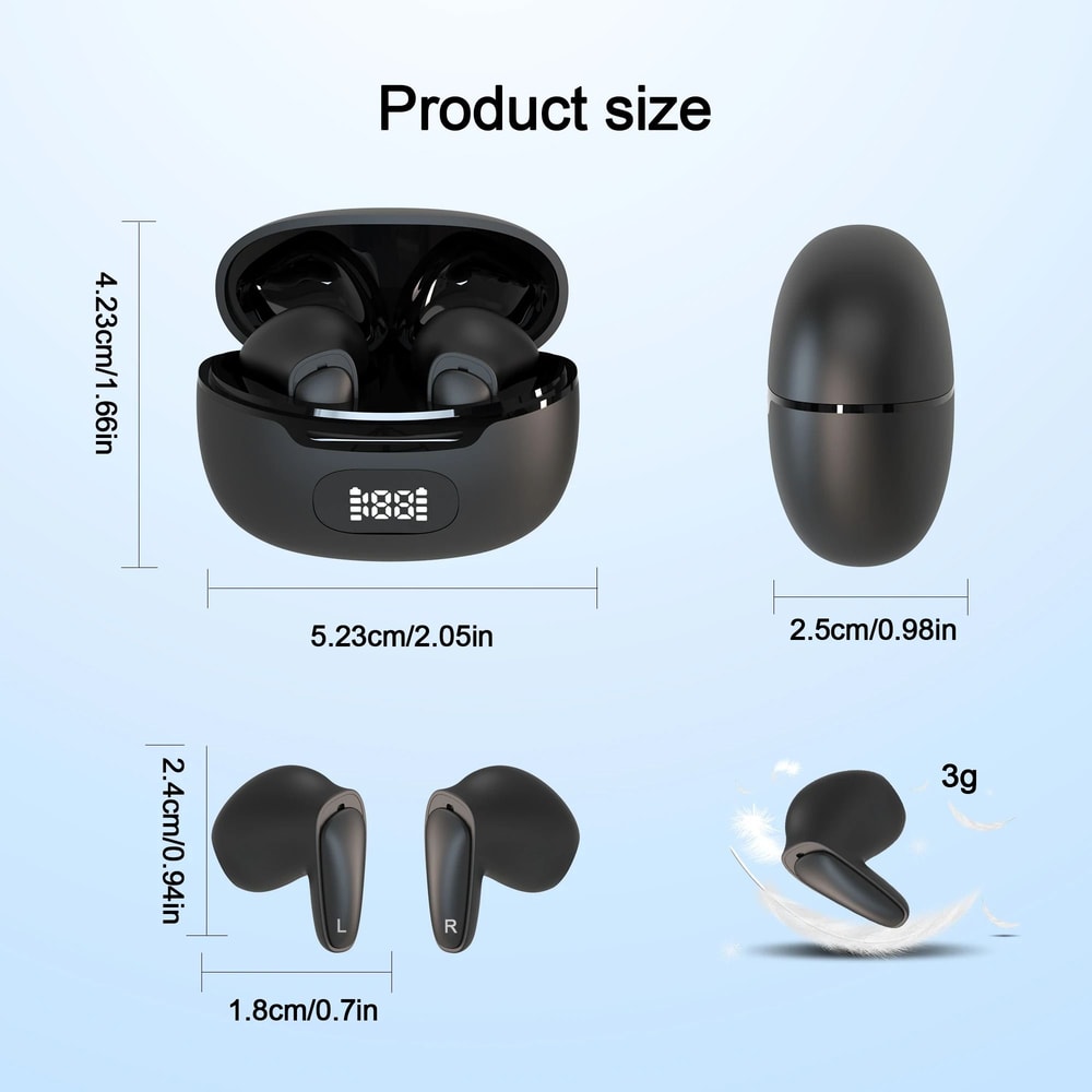 Rechargeable Digital Hearing Amplifiers Sleek TWS Design For Mild To Moderate Loss 5