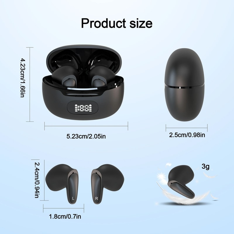 Rechargeable Digital Hearing Amplifiers Sleek TWS Design For Mild To Moderate Loss 5