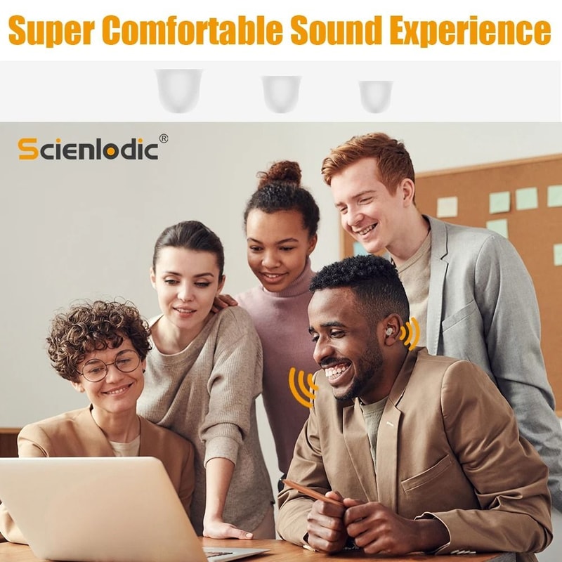 Digital ITE Mini Invisible Hearing Aid Discreet Sound Amplifier For Severe Loss 4